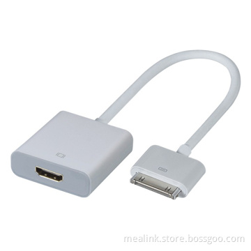 for iPhone 4/iPad/Mini iPad/iPod Touch/iPad to HDMI Cable Adapte